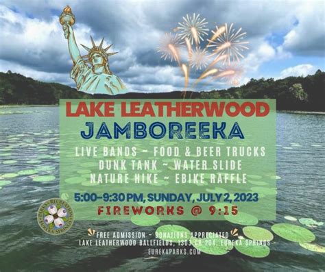 Jamboreeka Fireworks Food And Beer Trucks Live Music Dunk Tank