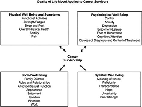 N Quality Of Life Model Applied To Cancer Survivors Download