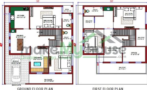 Buy 35x40 House Plan 35 By 40 Elevation Design Plot Area Naksha
