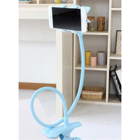 Universal Phone Stand 360 Rotating Flexible Long Arm Lazy Holder Clamp