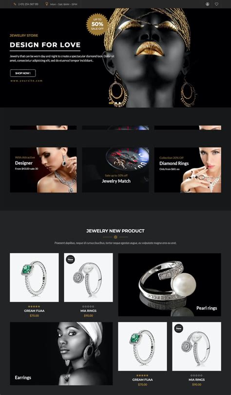 30 Best Jewelry Wordpress Themes 2023 Free And Premium Theme Junkie