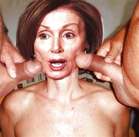 Nancy Pelosi Nude Cumception