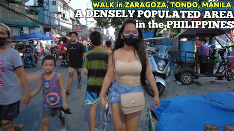 Dare Walk At Night Walk In Tondo Manila Philippines Busy Night Walk Youtube