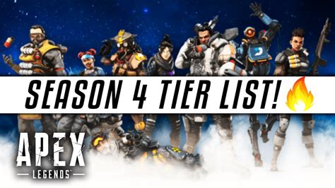 Games Tier List 10 Apex Legends Character Tier List Season 4