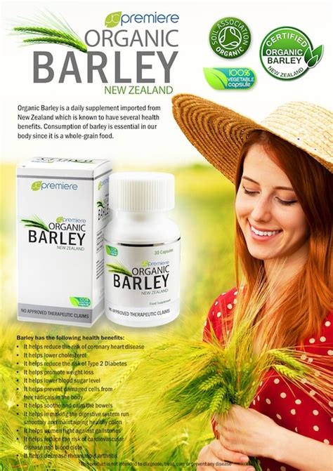 Organic Barley Supplement Jc Premiere Wellness