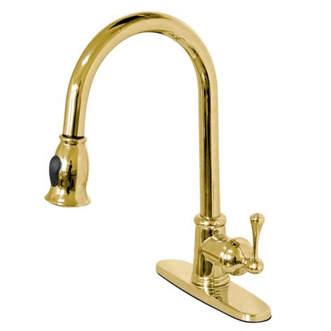 Gourmetier Gs7882bl Vintage Pull Down Single Handle Kitchen Faucet