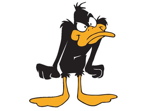 Angry Image Of Daffy Duck