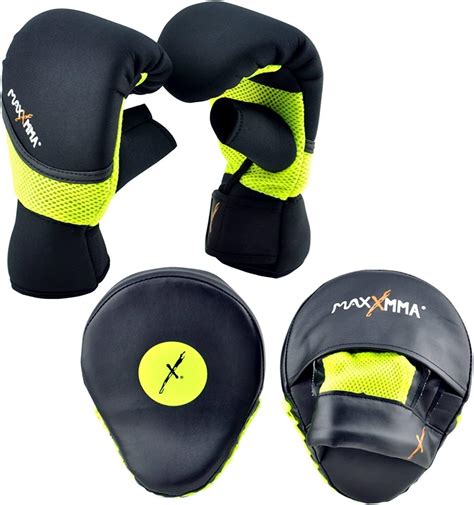 Maxxmma Boxing Mma Training Kit Pro Punch Mitts