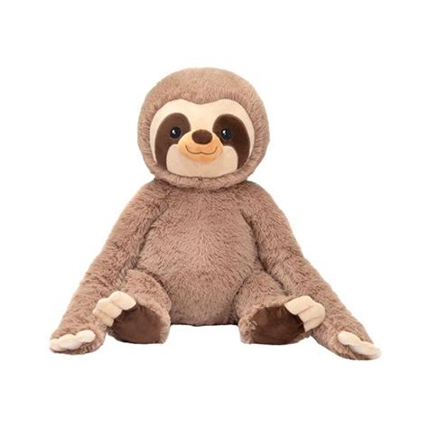 Muzemerch Jumbo Cute Sloth Stuffed Animal 100 Sustainable Plush