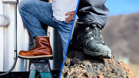 Hiking Boots Vs Work Boots Which One To Choose Youtube