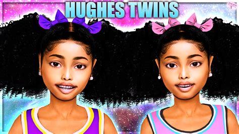 Hughes Twins 💙 Cc Folder And Sim Download Sims 4 Cas Youtube