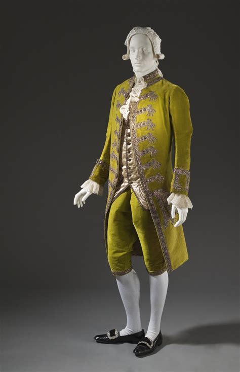Suit Ca 1780 1785 18th Century Clothing 18th Century Fashion