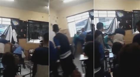 aluno agride professor por causa de janela fechada durante aula expresso am