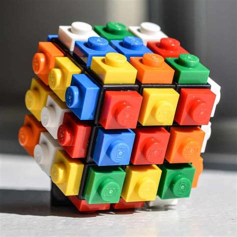 Lego Twisting Rubiks Puzzle Cube Noveltystreet