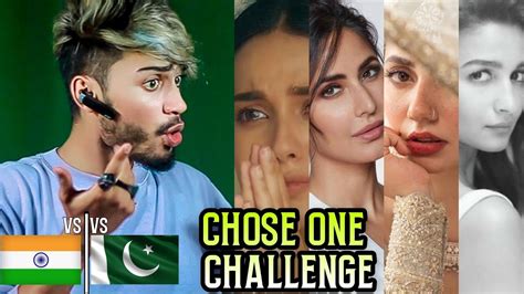 Pick One Challenge Indian Actors Vs Pakistani Actors Pakistani