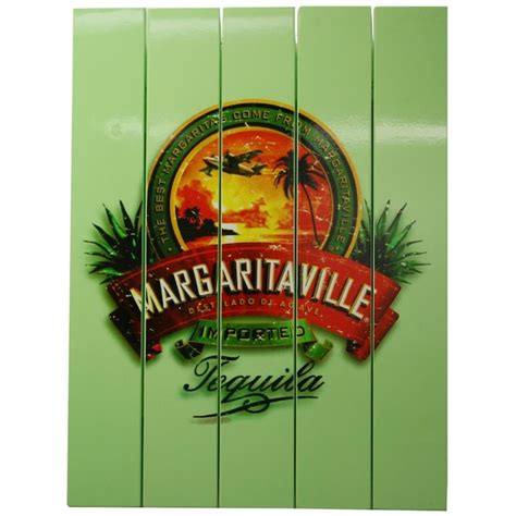 Rio Brands Margaritaville Wall Art Imported Tequila At