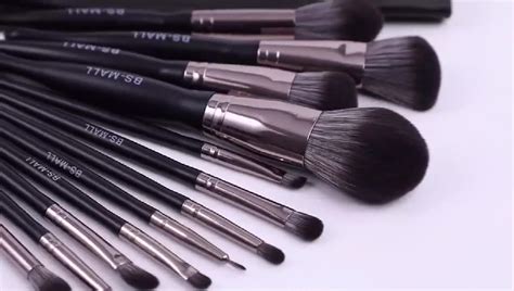 Bs Mall Pinceau Maquillage Cosmetic Brush Face Blending Brushes 12pcs