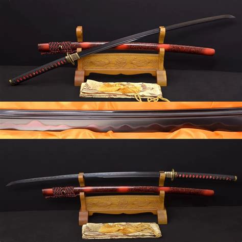 Hand Forged Clay Tempered Katana Samurai Japanese Practice Sword Full