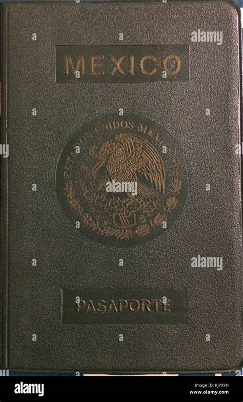 Mexican Passport Hi Res Stock Photography And Images Alamy