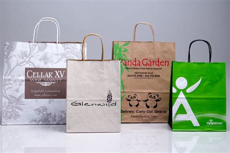 Custom Paper Bags Logo Printed And Branded Paper Bags