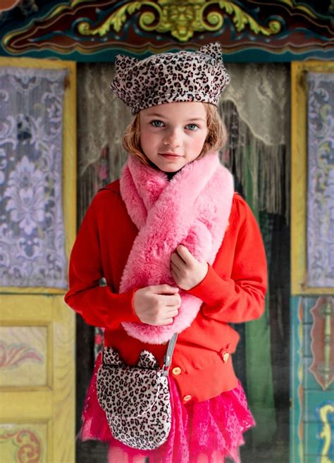 Leopard Print Beret Stylsih Kids Hats Winter Hats Etsy
