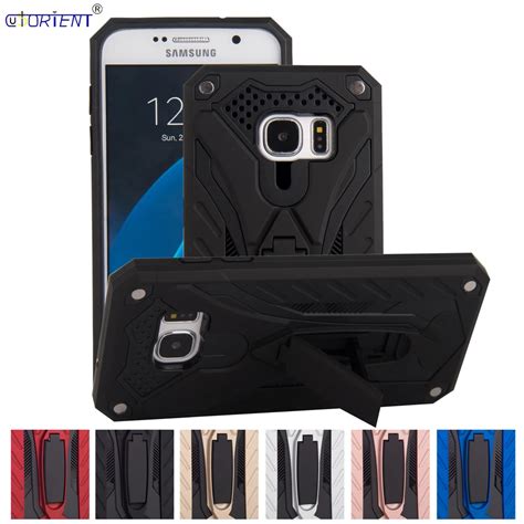 Stand Case For Samsung Galaxy S7 G930 Hybrid Shockproof Armor Back