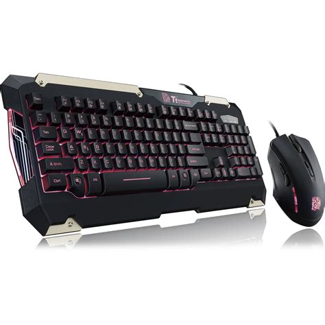 Thermaltake Esports Commander Gaming Keyboard Kb Cmc Plbdus 01