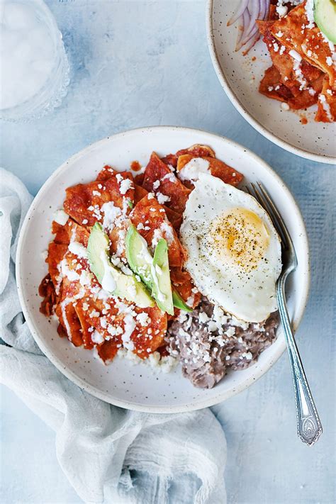 Authentic Chilaquiles Rojos Artofit