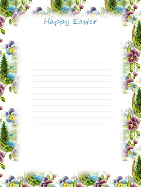 Download The Free Printable Official Easter Bunny Stationery And