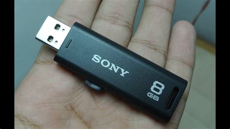 Sony 8 Gb Usb Flashdrive Youtube