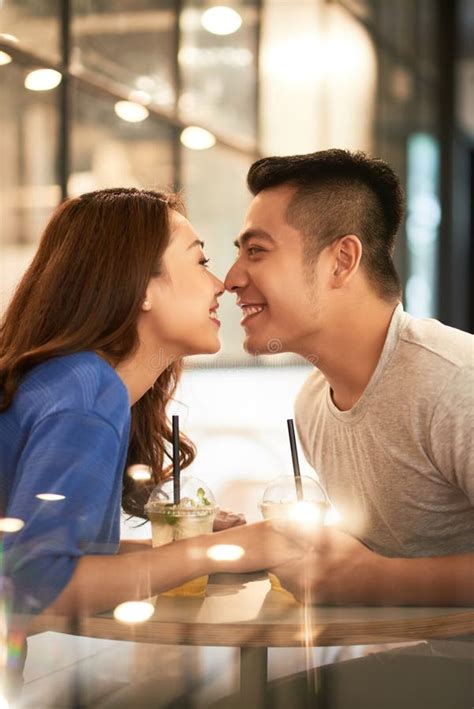 Almost Kissing Couple Stock Photo Image Of Woman Male 131089988