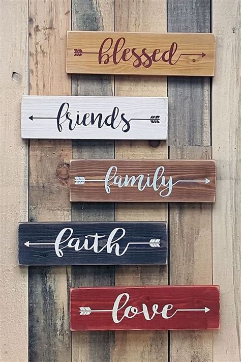 Diy Home Decor Wood Signs 50 Wood Signs That Will Add Rustic Charm To