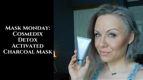 Mask Monday Cosmedix Detox Activated Charcoal Mask Youtube