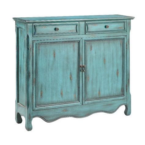 Distressed Blue Accent Cabinet Stein World Accent Doors Blue Cabinets