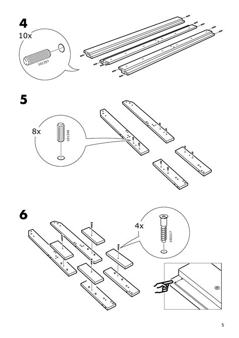 Ikea Neiden Bed Frame Assembly Instruction Free Pdf Download 16 Pages