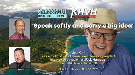 Grassroot Founder Fondly Remembered On Radio Show Grassroot Institute Of Hawaii