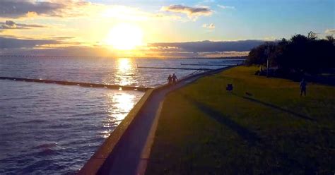 See Drone Video Of Peaceful Sunset Over The Mandeville Lakefront Nola