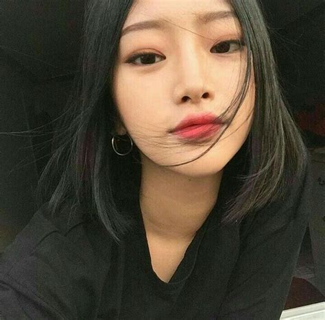 Korean Girl Icons Tumblr Ulzzang 안느 Asian Woman Asian Girl Uzzlang Girl Korean Makeup