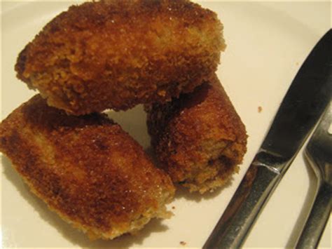 They can be baked or panfried. Oh My Gobble: Dutch Beef Croquettes