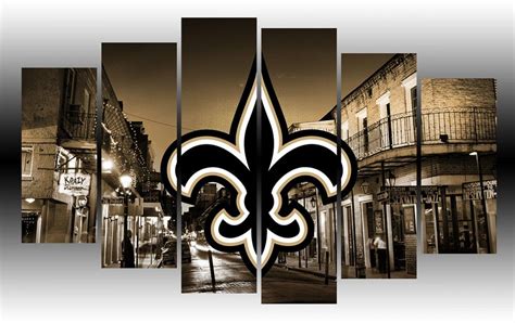 New Orleans Saints Nfl Football Team Wall Art New Orleans Saints Man