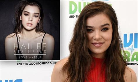 hailee steinfeld releases her debut solo single love myself daily mail online