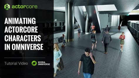 Animating Actorcore Characters In Nvidia Omniverse In 2022 Nvidia