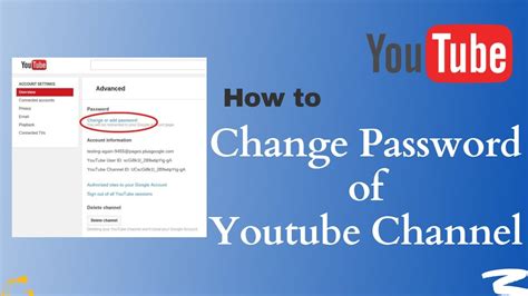 How To Change Youtube Channel Password 2021 Youtube