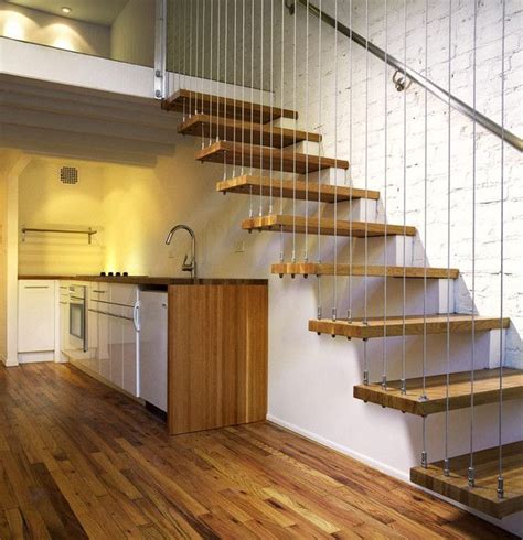 Hanging Stairs Design Incredible Hanging Stairs Design Cable Suspended