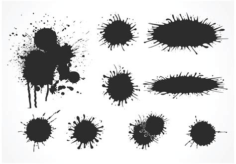 Vector Mud Splatter Set 84715 Vector Art At Vecteezy