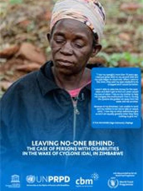 Leaving No One Behind The Case Of Persons With Disabilities In The