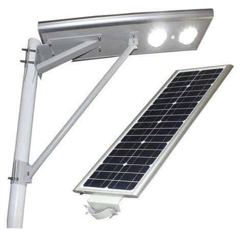 Solar street lights are raised light sources which are powered by solar panels generally mounted on the lighting structure or integrated into the pole itself. 20w Solar LED Street Light All In One at Rs 19500 /piece(s ...