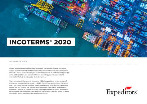 Incoterms 2020 White Paper