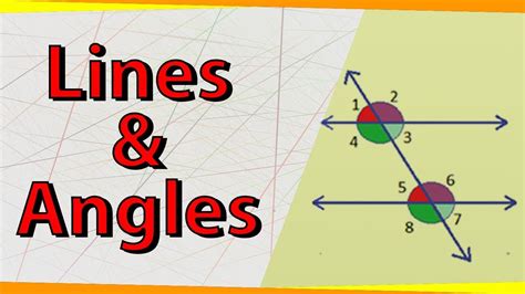 Lines And Angles Geometry Math Letstute Youtube