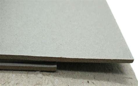 2mm Grey Board And Cardboard Paper Sheets On New Bamboo Paper